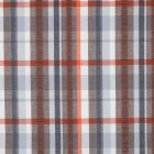 Tissu Coton imprimé Cadralys sur fond Gris acier