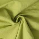 Tissu  Voile de Coton  uni Ondela Vert anis