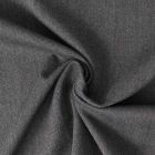 Tissu Gabardine polyviscose Erine motif chevron uni  Gris anthracite