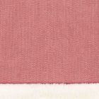 Tissu Velours Côtelé envers Doudou Cosy uni Rose poudré