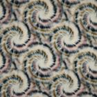 Tissu Viscose Digital tie & dye Vert