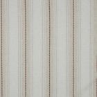 Tissu Lin mélangé Rayures camel sur fond Ecru