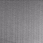Tissu Sweat  effet Maille tressée Gris pierre - Par 10 cm