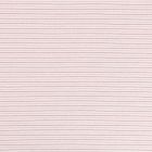 Tissu Jersey Coton Lurex Rayures roses sur fond Ecru - Par 10 cm