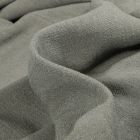 Tissu Lin lavé Viscose uni Gris