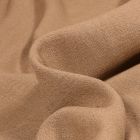 Tissu Lin lavé Viscose uni Beige