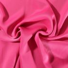 Tissu Crêpe satin mat Fuschia - Par 10 cm