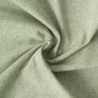 Tissu Toile de Coton aspect Lin Aubiane uni Vert