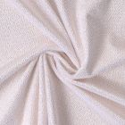 Tissu Velours d'ameublement extensible pailleté Diane uni Blanc