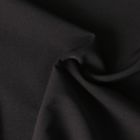 Tissu Crêpe Scuba extensible Nayeli uni Noir