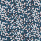 Tissu Liberty of London Mitsi Bleu pétrole - Par 10 cm