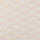 Tissu Liberty of London New Betsy Ann Pastel corail, vert et bleu - Par 10 cm