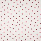 Tissu coton imprimé Coccinelle sur fond Blanc - Par 10 cm