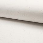 Tissu Sweat chiné  multicolore envers minky Blanc cassé - Par 10 cm