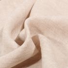 Tissu Lin Georgio sur fond Beige