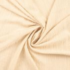 Tissu Crépon Lin Viscose uni Crème
