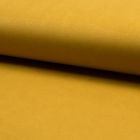 Tissu Suédine Scuba uni Jaune moutarde - Par 10 cm
