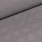 Tissu Bengaline Ecossais sur fond Blanc