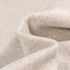 Tissu Maille envers polaire Beige chiné