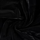 Tissu Doudoune matelassé Mila déperlant  uni Noir