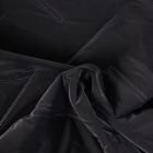 Tissu Doudoune matelassé Mila déperlant uni Noir