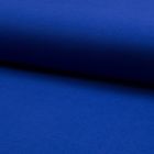 Tissu Jersey Piqué de coton spécial Polo Bleu roi - Par 10 cm