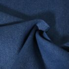 Tissu Jeans Denim Ova uni Bleu