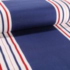 Tissu Toile Transat Playa Levant Bleu - Par 10 cm