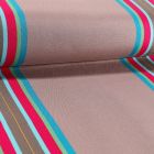 Tissu Toile Transat Playa Levant Taupe - Par 10 cm