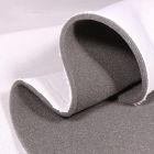 Tissu  Mousse résille simple 6 mm Blanc