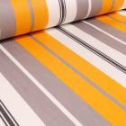 Tissu Toile extérieure Dralon Bonifacio sur fond Jaune