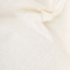 Tissu Jacquard Polycoton enduit Dinard sur fond Blanc