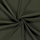 Tissu Gabardine de Viscose extensible Carmina uni Vert foncé