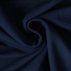 Tissu Sweat léger Soline uni Bleu indigo foncé