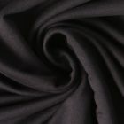 Tissu Sweat léger Soline uni Noir
