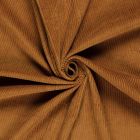 Tissu Velours Côtelé  Ribelle uni Caramel
