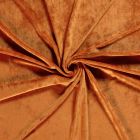 Tissu Velours d'ameublement extensible Alcéa uni Orange