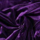 Tissu Velours d'ameublement extensible Cybèle uni Violet