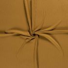 Tissu Jersey Viscose côtelé lourd Oréa uni Ocre
