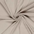 Tissu Jersey Viscose côtelé lourd Oréa uni Taupe