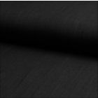 Tissu Chambray Léger Coton Noir - Par 10 cm