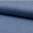 Tissu Chambray Léger Coton Bleu jean - Par 10 cm