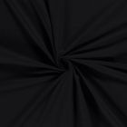 Tissu Jersey de coton uni Jane Noir
