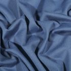 Tissu Jersey Milano uni Bleu indigo - Par 10 cm