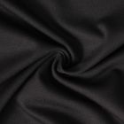 Tissu Jersey Viscose épais Romana uni Noir