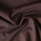 Tissu Jersey Viscose épais Romana uni Marron