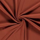 Tissu Sweat envers molletonné CosyMood uni Brique