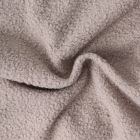 Tissu Fausse fourrure Bouclette Daphné uni Taupe