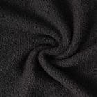 Tissu Fausse fourrure Bouclette Daphné uni Noir