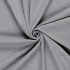 Tissu Drap de manteau  Cœur de Laine uni Gris